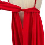 Michael Costello x Revolve Justin Gown Red Maxi Lace Slit Size Large Photo 12