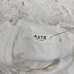 ASTR Lace Midi Dress in White Photo 3