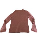 Westbound Vintage Hand Knit  Pink Wool Blend Sweater with Popcorn Texture Size M Photo 6