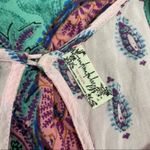 Free People INTIMATELY Paisley Mini Dress Womens Small Boho Summer Colorful Cute Photo 8