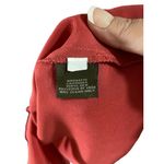 Fei 100% Silk Sleeveless Wrap Top Terracotta Size 2 Minimalist Stealth Wealth Pink Photo 3