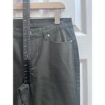 Buffalo David Bitton  Hope Olive Green Mid Rise Skinny Jean Lightweight Size 6/28 Photo 6