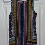 Fourteenth Place  Boho Aztec Sleeveless Top Blouse Size Large Photo 0