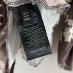 Urban Outfitters  Earth Toned Hook & Key Puff Sleeve Cropped Fairy Top Blouse M Photo 4