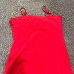 Red Spaghetti Strap Dress Size M Photo 0
