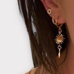 Boutique Sun And Moon Drop Earrings Photo 1