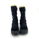 Merrell Encore Nubuck Leather Slip On Lace Up Black Westherproof Apex Boot Photo 3