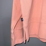 Gap Peach Henley Sweatshirt Ladies Large NWT Photo 5