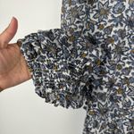 Veronica Beard Savile Printed Silk Crepe Floral Ruffle Mini Dress Women’s Sz 8 Photo 10