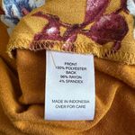 Fortune + Ivy Mustard Floral Sleeveless Tank Top Size Small Photo 6