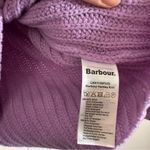 Barbour  Hartley Knit Sweater Lilac Blossom Size 4 Photo 5
