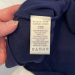 Tommy Bahama  szS on or off shoulder twist front dark blue knit top EUC Photo 4