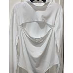 Babaton Aritzia Sincerely  White Carp Contour Bodysuit Size XL EUC Photo 1