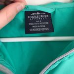 Charles River Apparel Teal Oversized Windbreaker  Photo 2
