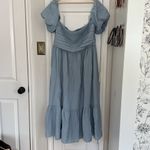 Abercrombie & Fitch Emerson puff sleeve midi dress Photo 1