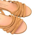Eric Michael  Elva Strappy Minimalist Leather Espadrille Sandals Size 37 US 6.5 7 Photo 6