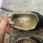 Sam Edelman  Kavi Stripes Canvas colorful sneaker size 8.5 Photo 8