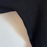 Alice + Olivia  Base Wool Sweater Size XS Black Slouchy Oversized Pullover Angora Photo 4