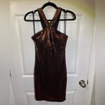 🍁Guess Womens Metallic Keyhole Cocktail Dress~ Sz 2 NWT Black Photo 3