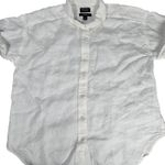 J.Crew Capitaine shirt in Baird McNutt Irish linen White S BY693 Photo 6