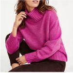 Rachel Zoe  Bold Magenta Cowl Neck Sweater Photo 10