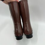 Roma  NEW Lace Up Rubber Rain Boots Photo 3