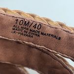 Lucky Brand Havana Platform Wedge Natural Woven Sandals Shoes Size 10 Photo 7