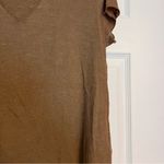 Urban Outfitters Brown V-Neck Blouse Photo 3