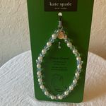 Kate Spade : Faux Pearl/Aqua Blue Bead Phone Charm Photo 12