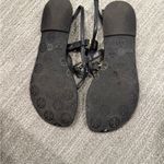 Tory Burch  black sandals in excellent condition size 7 Photo 1