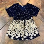 Siren Lily  Women’s Maternity Floral Sheer Blouse V-neck Elastic Waist Large Photo 5