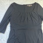 To The Max Black Scoop Neck Dress Women's‎ XL Pockets 3/4 Sleeves Knee Length Photo 11