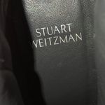 Stuart Weitzman Black Leather Combat Heeled Boots Photo 5