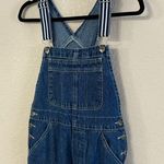 Canyon River Blues  Dark Wash Carpenter Relaxed Straight Overalls size small Photo 6