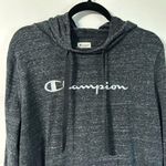 Champion Lightweight Logo Script Hoodie Black Marble Size Large Photo 2