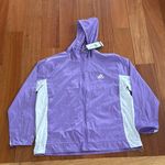 Adidas NWT Running Carrera Violet White Windbreaker Jacket Size XL Photo 0