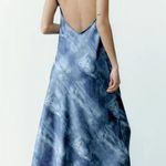 ZARA dress maxi denim effect jeans casual summer Photo 9