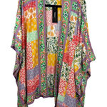 Tolani Women’s  Collection Size XL Multicolored Patchwork Shawl Photo 0