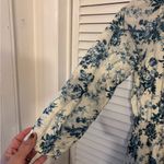 Gap x LoveShackFancy Girl’s Blue Floral Mini Dress Xxl Photo 3
