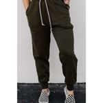 𝅺Celestial Bodiez NWT The ‘Sweats! But Make It Fashion’ Joggers in Olive Small Green Photo 8