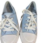 Converse  Baby Blue Lace Up Casual Chucks Women Sz 6 Photo 6
