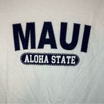 Gildan Maui - Aloha State white short sleeve graphic t-shirt Photo 1