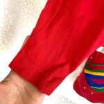 Vintage CHAUS Sport Ugly Christmas Sweater 100% Cotton Women's Size Small Red Photo 6