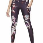 Athleta  Salutation Stash Pocket Leggings Floral Magnolia Photo 0