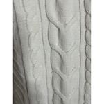 J. Jill Chenille Cable Knit Sweater Cream Crewneck Long Sleeve Casual Pullover S Photo 1