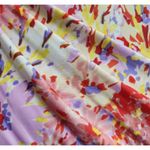 American Living Floral Ruched Sheath Dress Women's Size 16 Cap Sleeve Midi Photo 1