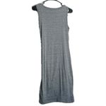 Leith  Ruched‎ Body-Con Sleeveless dress, Small, Grey Medium Charcoal Heather Photo 4