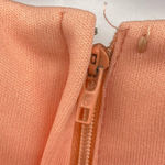 Vintage 60s 70s Maxi Dress Peach Empire Waist Renaissance Womens Size Small Photo 11