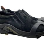 Merrell Womens 10 Jungle Moc Slip On Hiking Shoes Black Suede Low Top 60826 Photo 0