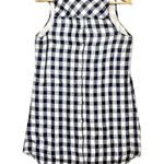 Cloth & Stone Maroney Checkered Sleeveless Shirt Dress Photo 5